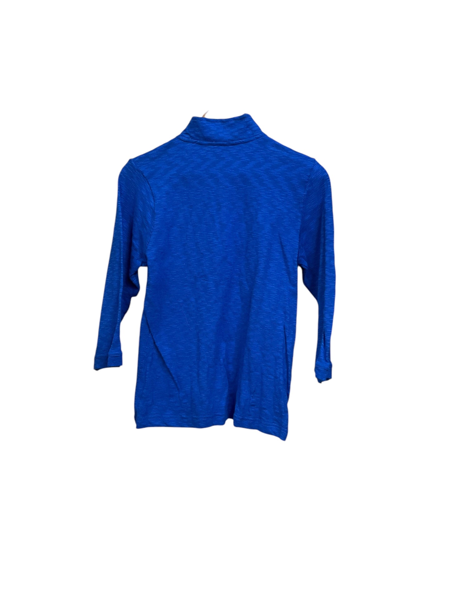 Sweatshirt Collar By Onque In Blue, Size: S