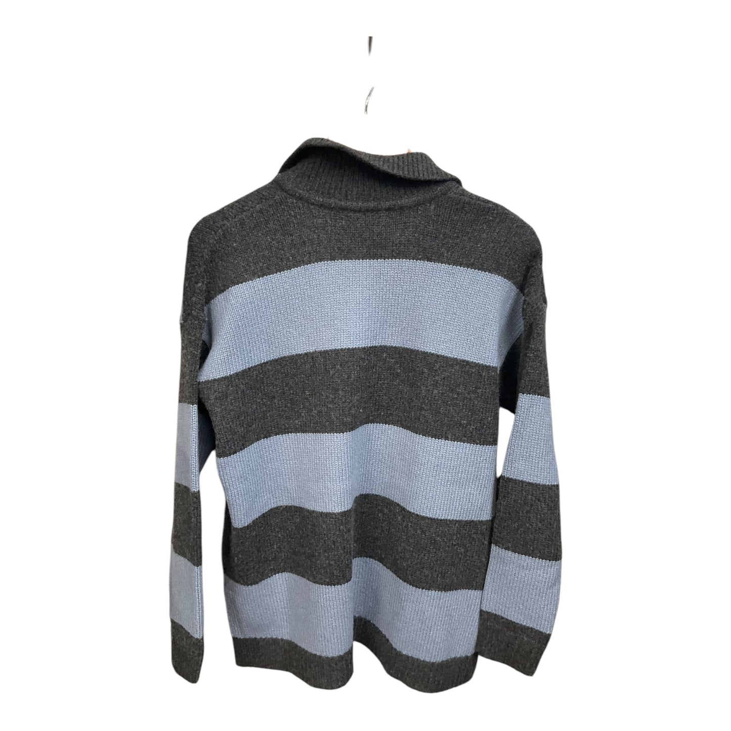 Sweater By Madewell In Blue & Grey, Size: S