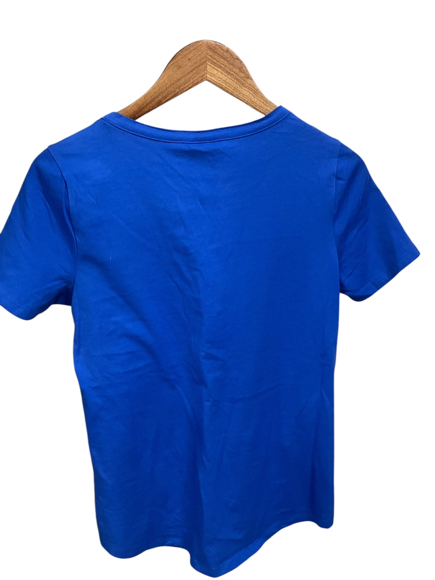 Top Short Sleeve By Rafaella In Blue, Size: M