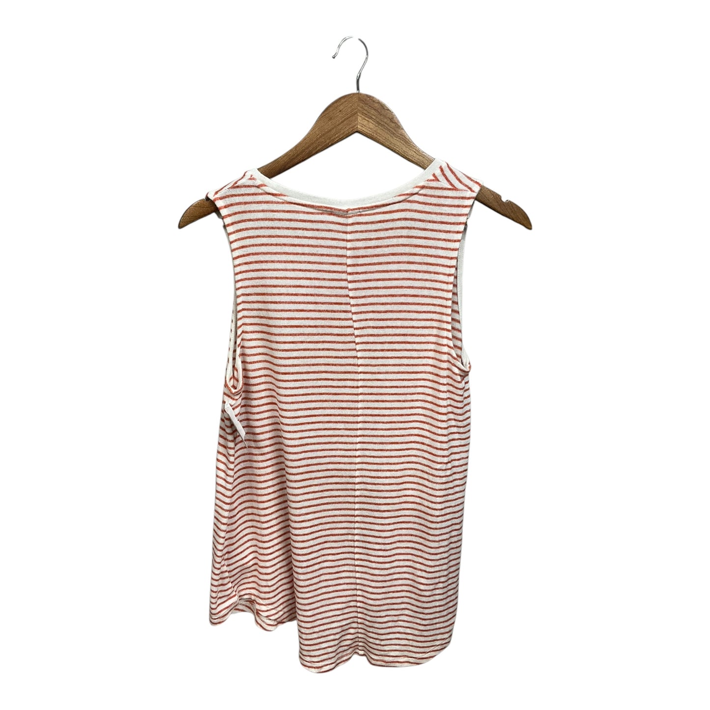 Top Sleeveless By A New Day In Striped Pattern, Size: M