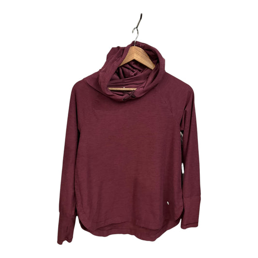 Athletic Fleece By Apana In Maroon, Size: M