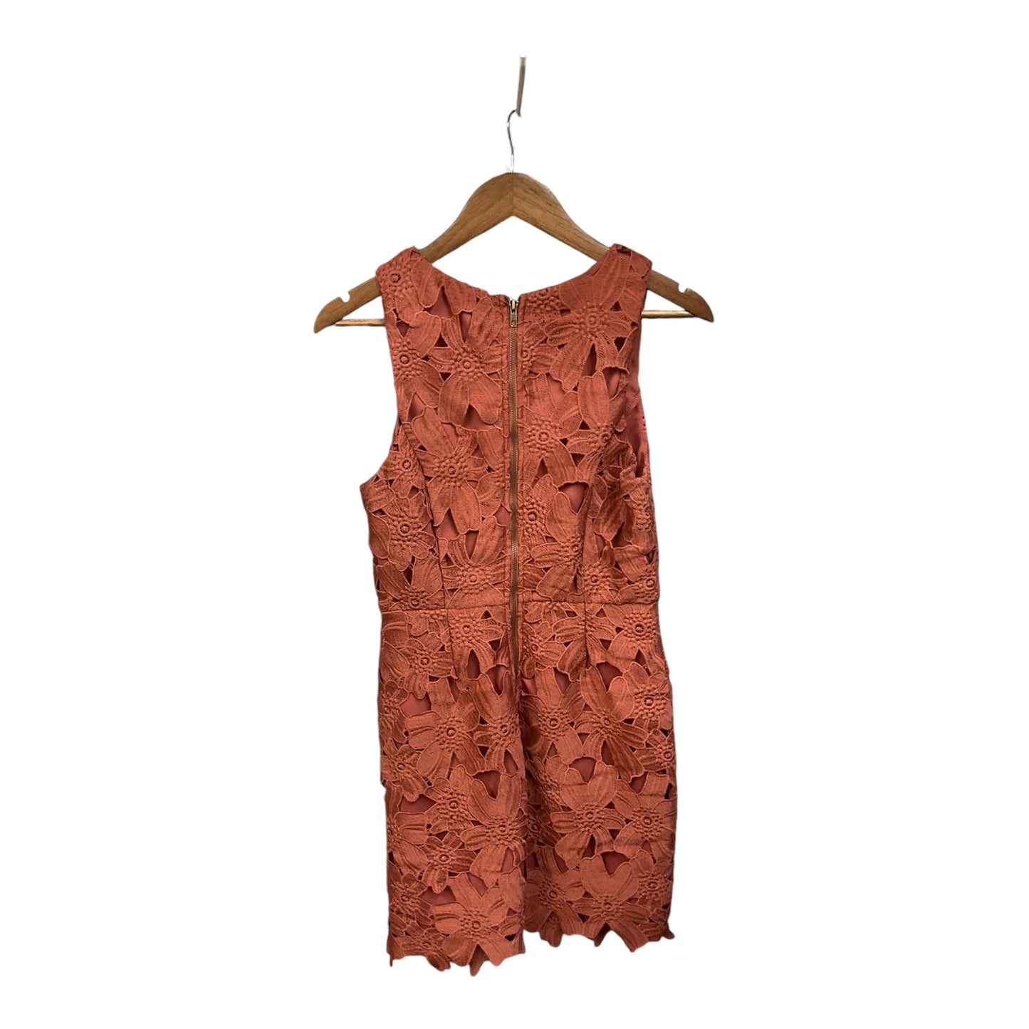 Dress Casual Midi By Astr In Coral, Size: M