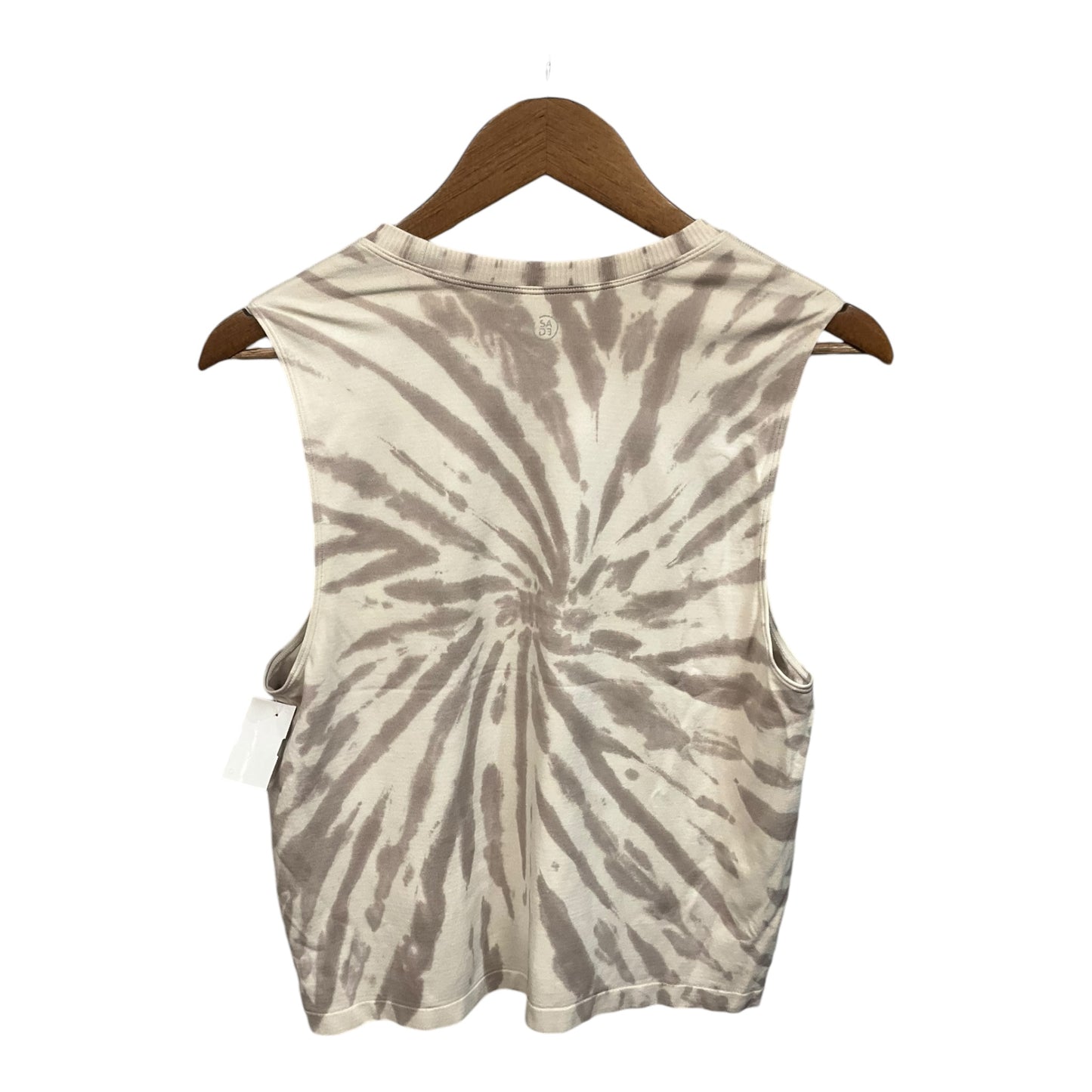 Top Sleeveless By Sage In Beige, Size: S