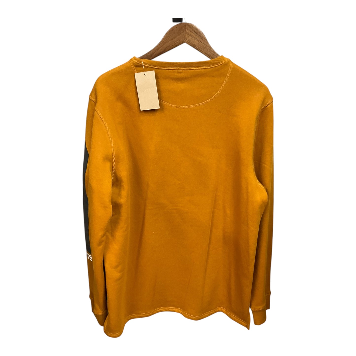 Sweatshirt Crewneck By Levis In Orange, Size: Xl