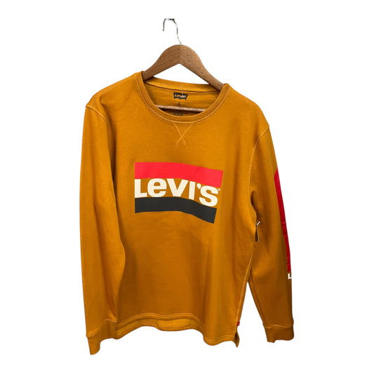 Sweatshirt Crewneck By Levis In Orange, Size: Xl