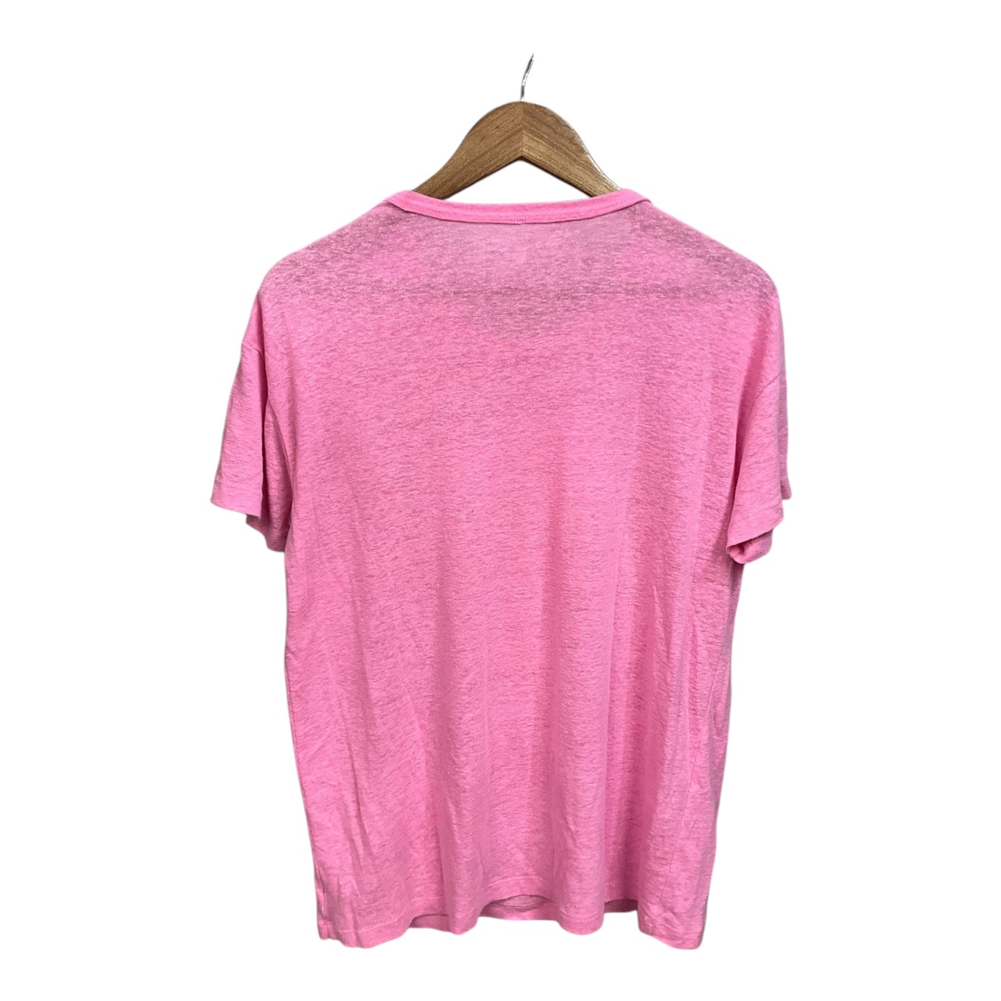 Top Short Sleeve By Aerie In Pink, Size: Xs