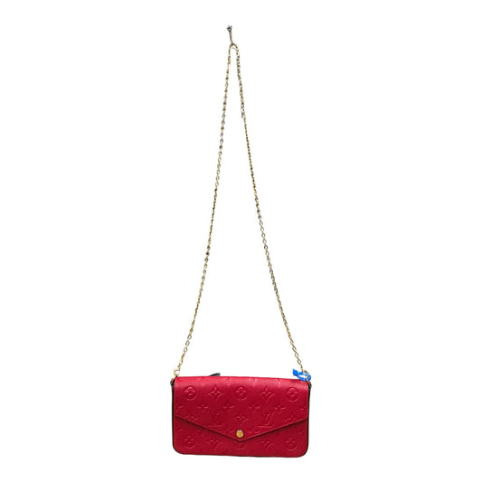 Crossbody Luxury Designer By Louis Vuitton, Size: Small