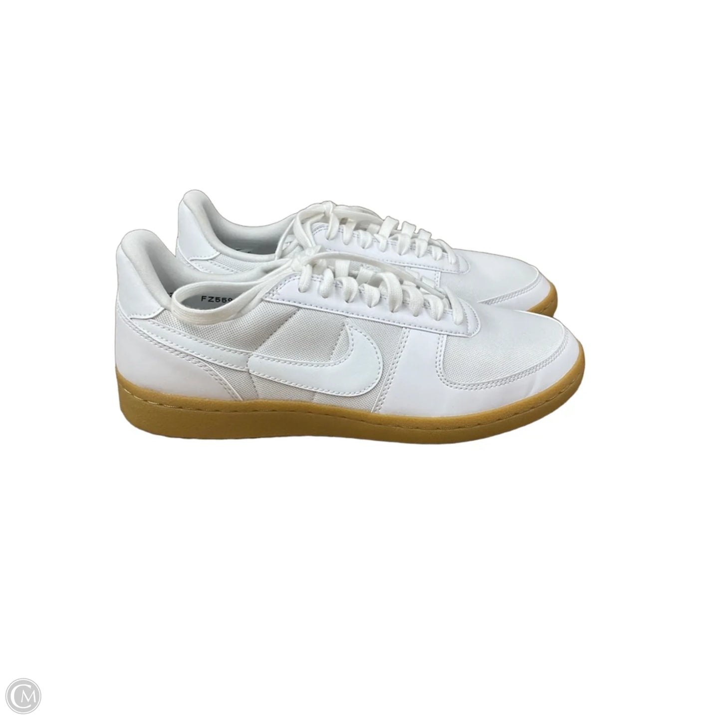 Shoes Athletic By Nike In White, Size: 9