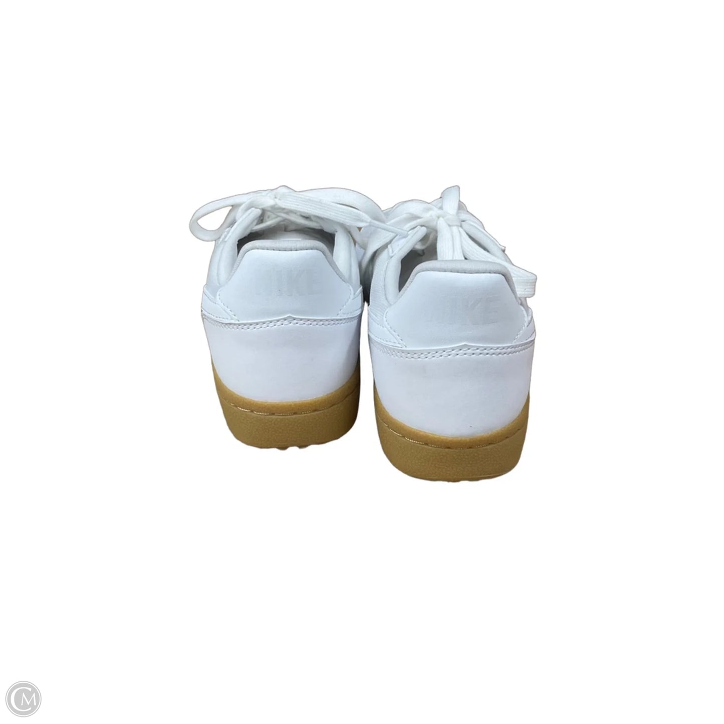 Shoes Athletic By Nike In White, Size: 9