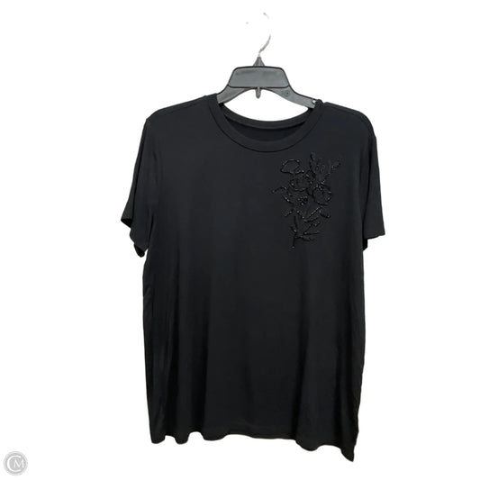 Top Short Sleeve By Torrid In Black, Size: L