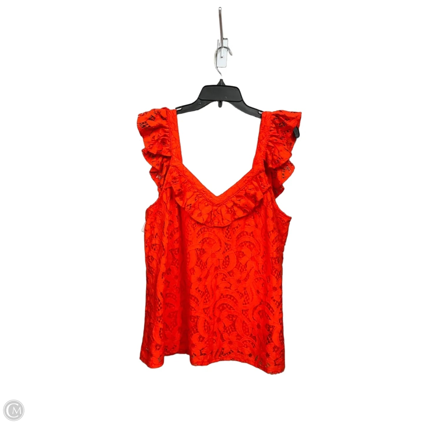 Top Sleeveless By Torrid In Red, Size: 1x