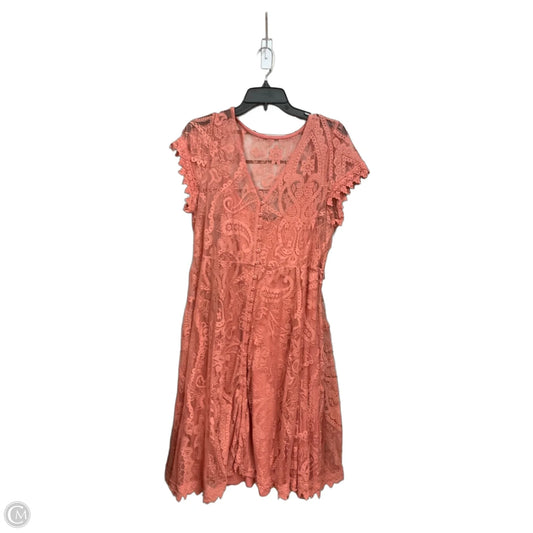 Dress Casual Short By Torrid In Pink, Size: 1x