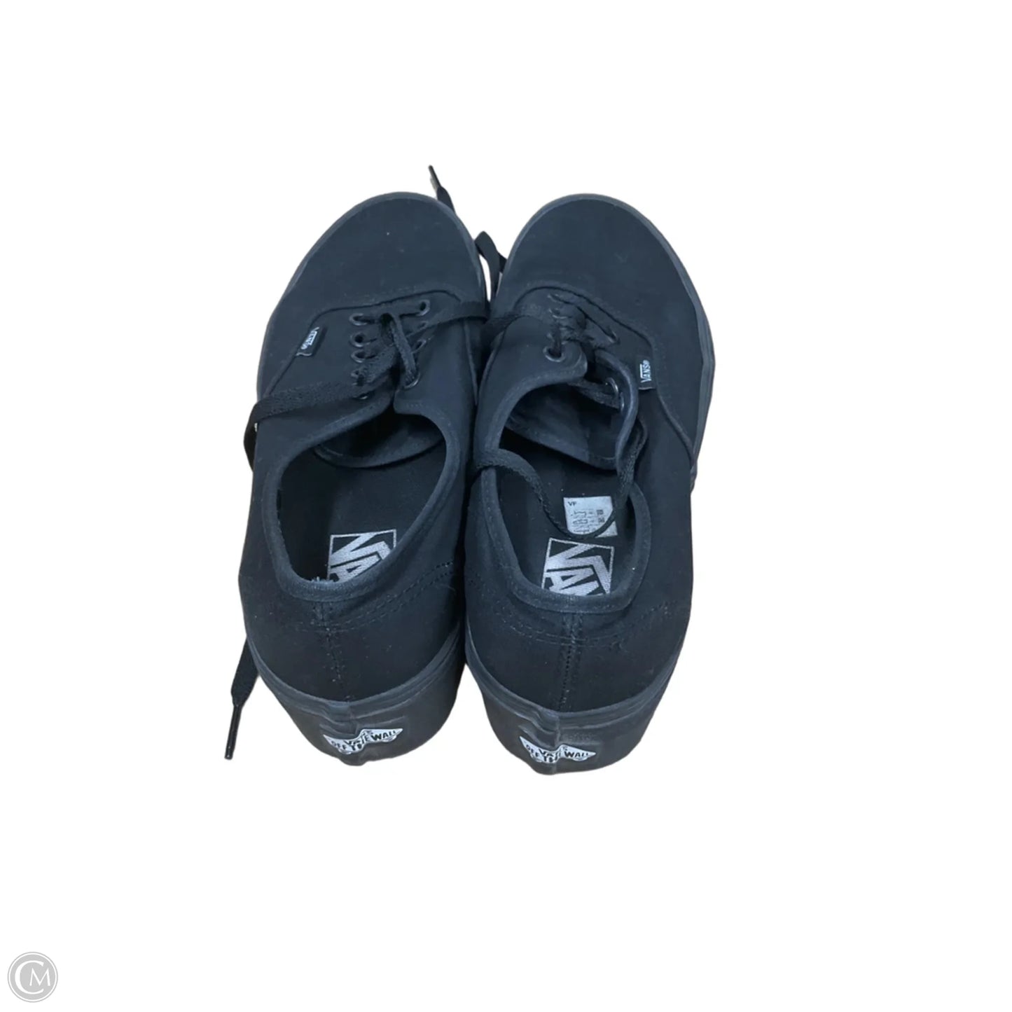 Shoes Sneakers Platform By Vans In Black, Size: 10
