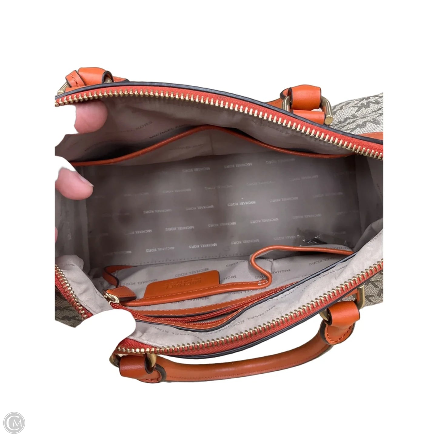 Crossbody Designer By Michael Kors, Size: Medium