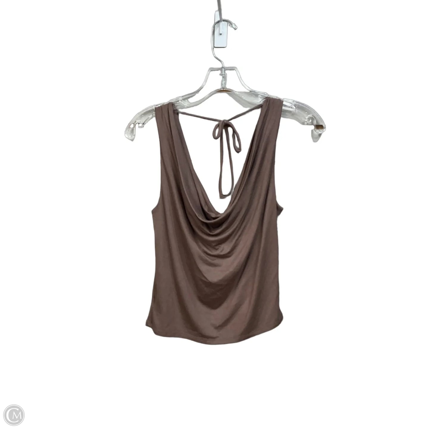 Tank Top By Gaze In Brown, Size: Xs