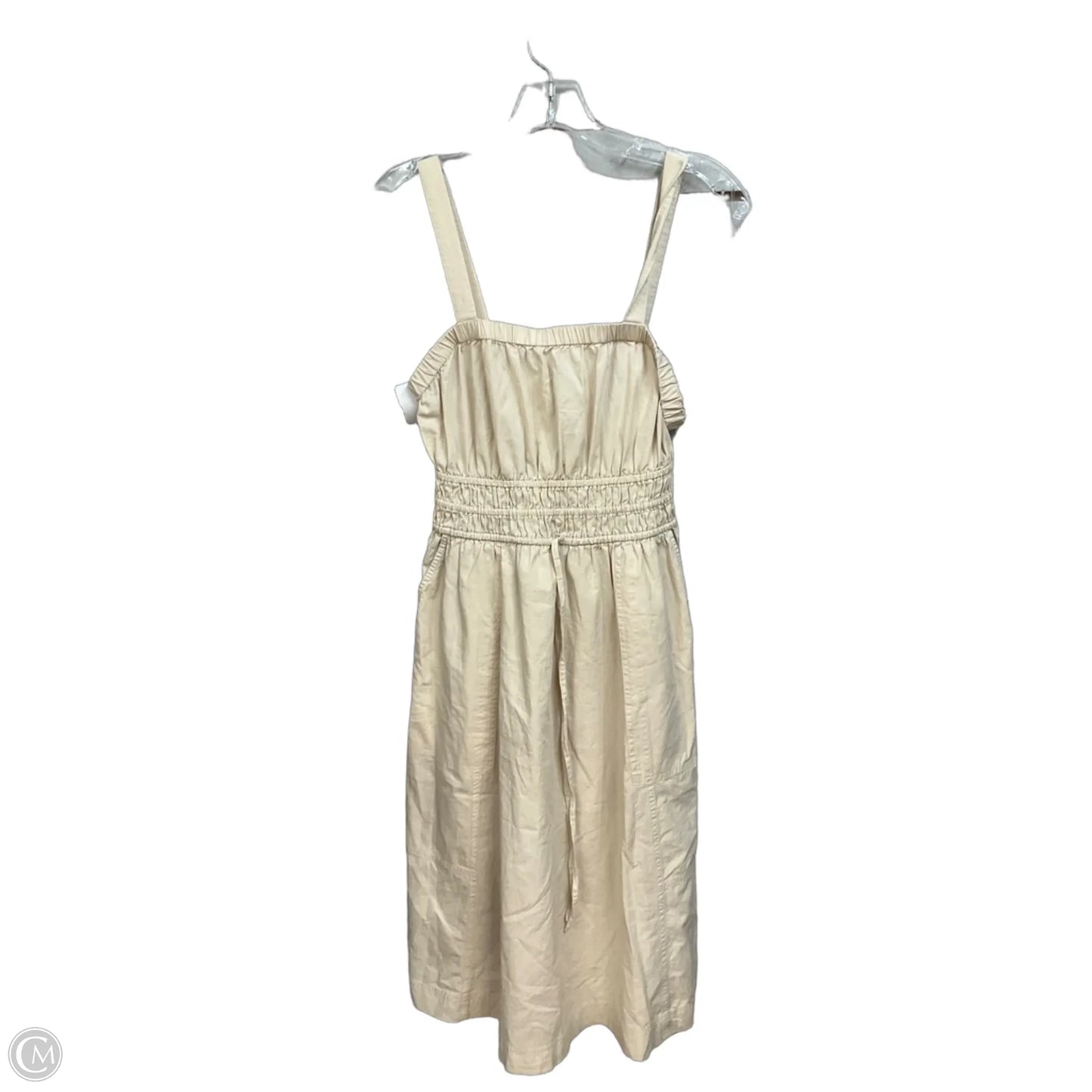 Dress Casual Midi By Universal Thread In Tan, Size: S