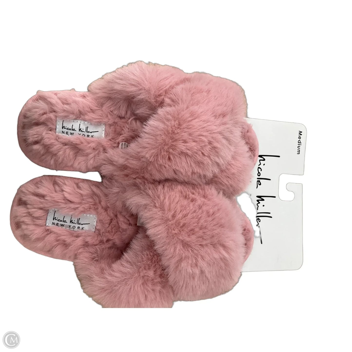 Slippers By Nicole Miller In Pink