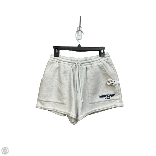 Athletic Shorts By White Fox In Grey, Size: L