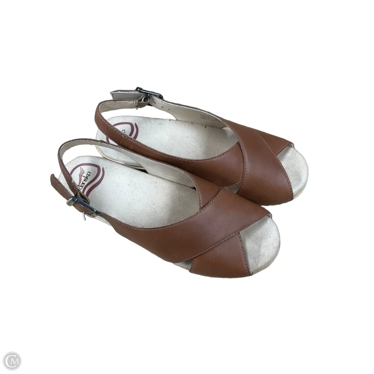 Sandals Flats By Dansko In Brown, Size: 6