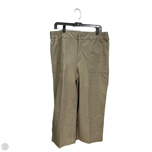 Pants Cropped By Duluth Trading In Green, Size: 14