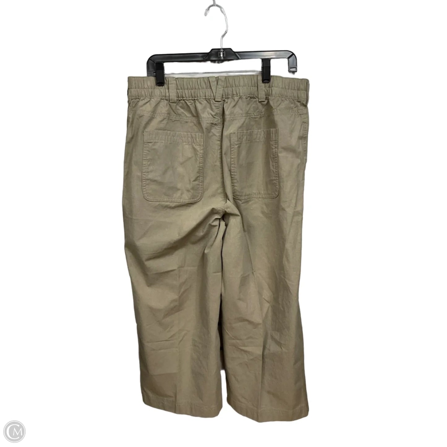 Pants Cropped By Duluth Trading In Green, Size: 14