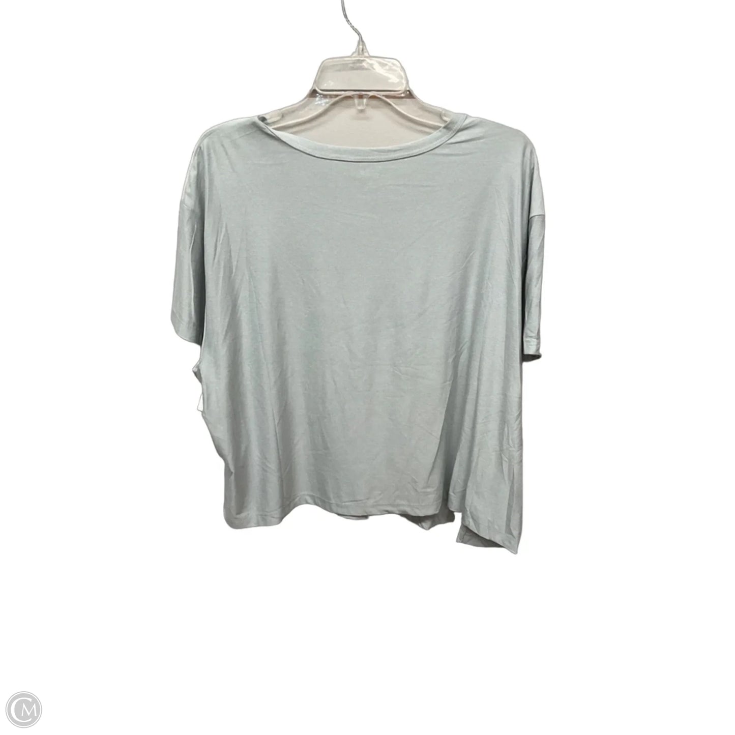 Athletic Top Short Sleeve By Old Navy In Grey, Size: Xl