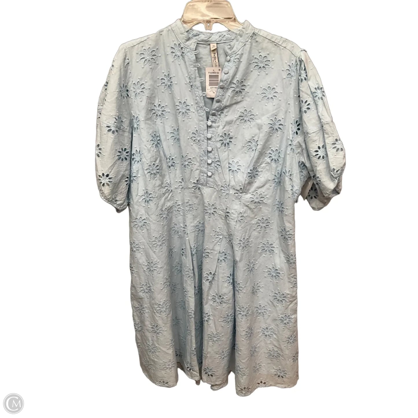 Dress Party Short By Torrid In Blue, Size: 1x