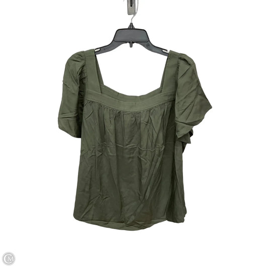 Top Short Sleeve By Torrid In Green, Size: L