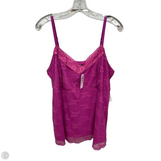 Tank Top By Torrid In Purple, Size: L
