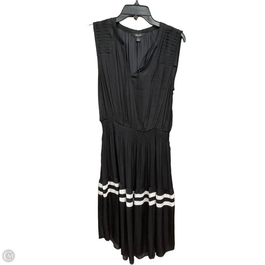 Dress Casual Short By Simply Vera In Black, Size: L
