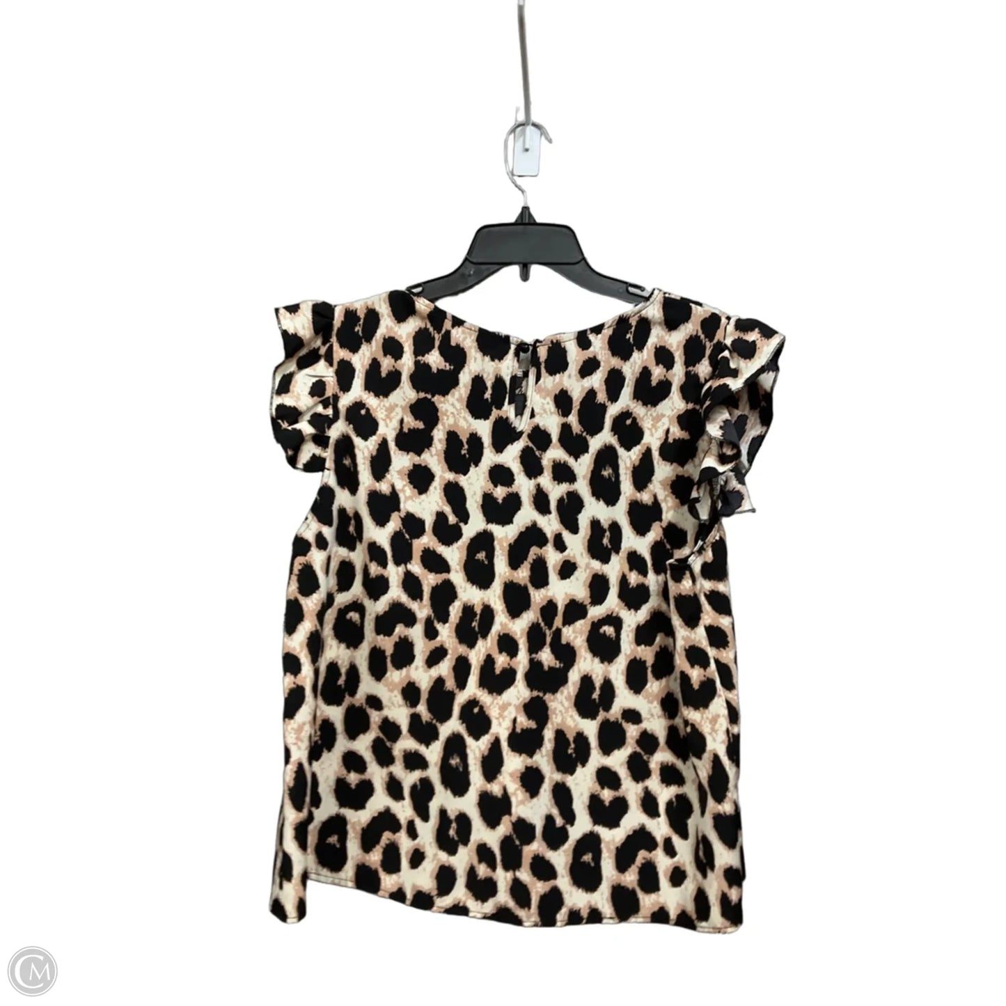 Top Sleeveless By Shein In Animal Print, Size: 1x
