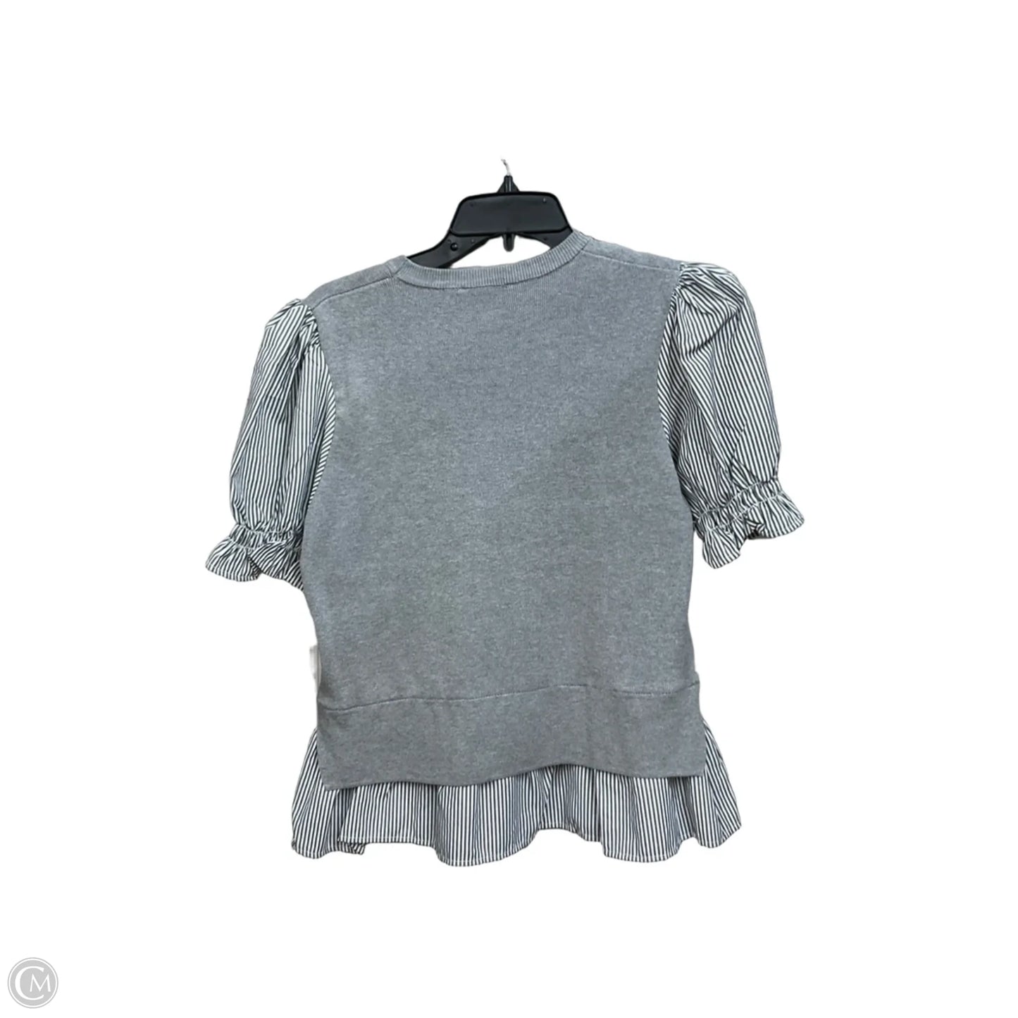 Top Short Sleeve By Nanette By Nanette Lepore In Grey, Size: M