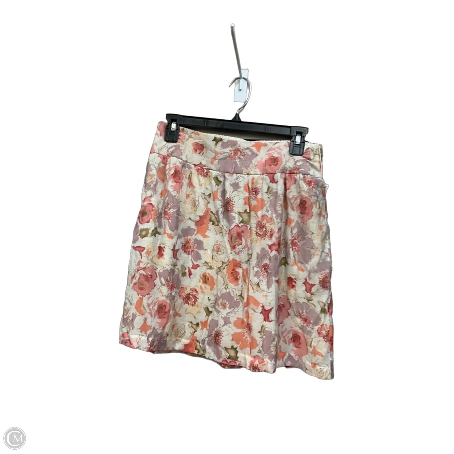 Skirt Mini & Short By Maurices In Floral Print, Size: 4
