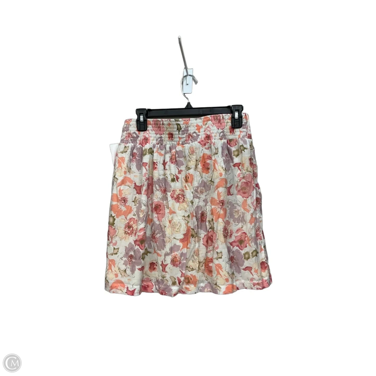 Skirt Mini & Short By Maurices In Floral Print, Size: 4