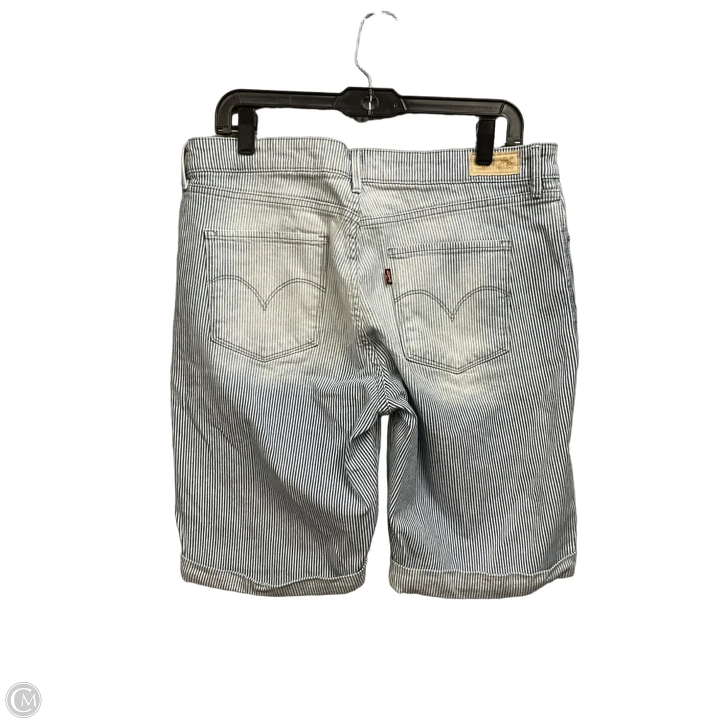 Shorts By Levis In Striped Pattern, Size: 14
