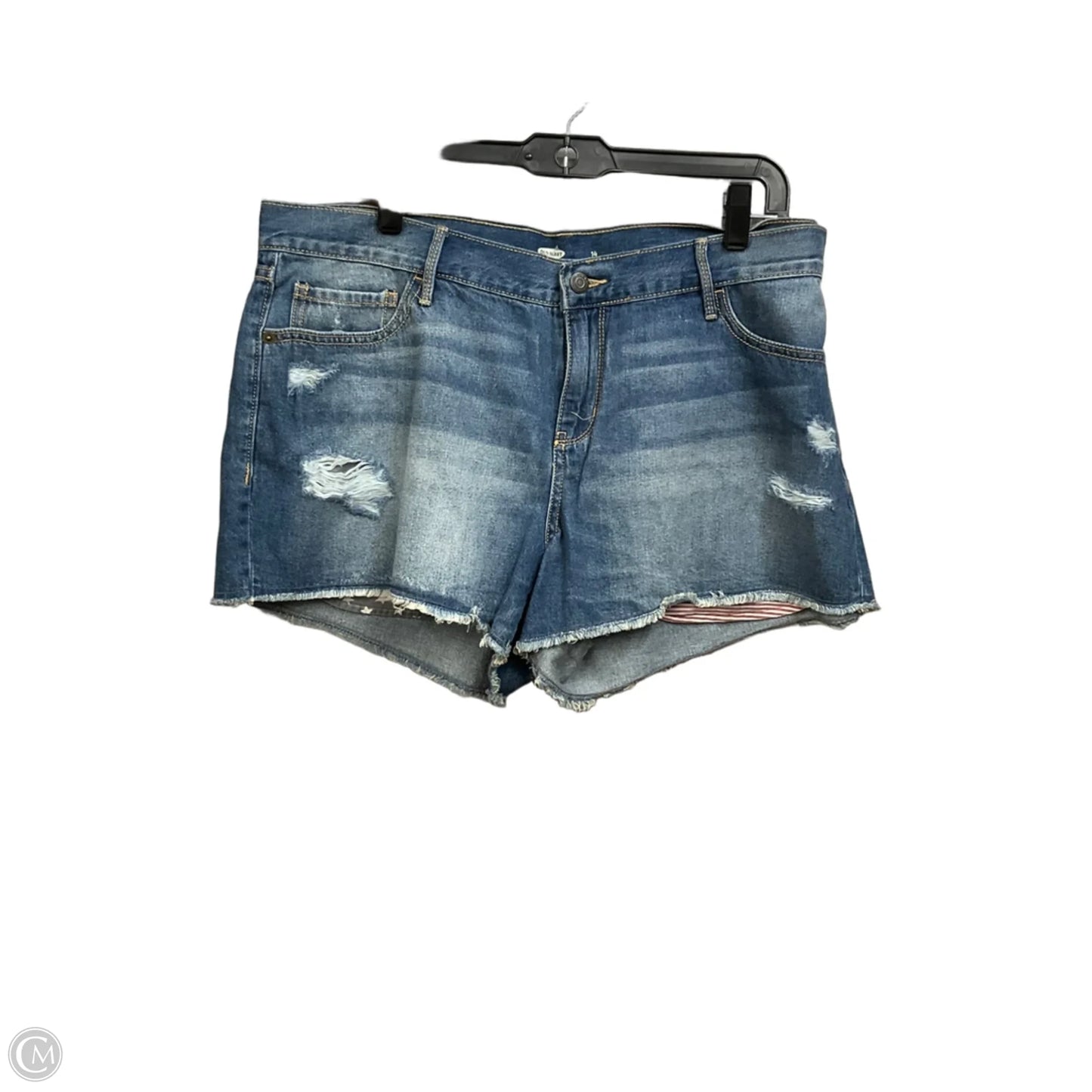 Shorts By Old Navy In Blue Denim, Size: 14