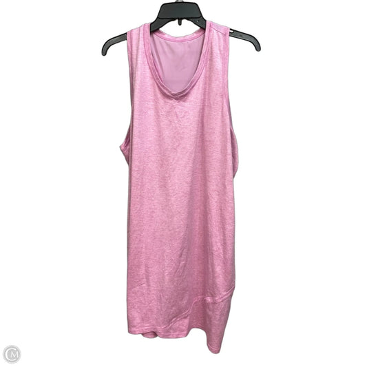 Athletic Dress By Tek Gear In Pink, Size: Xxl