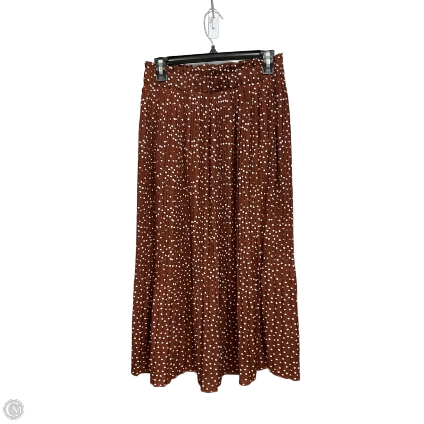 Skirt Maxi By Exlura In Brown, Size: 8