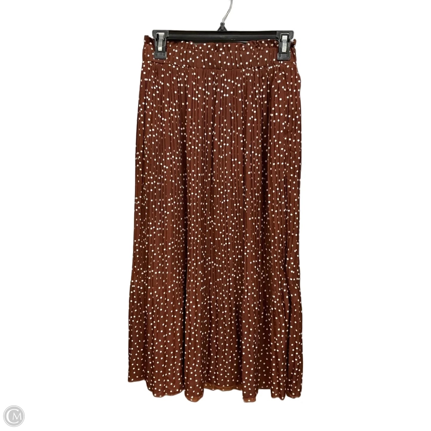 Skirt Maxi By Exlura In Brown, Size: 8
