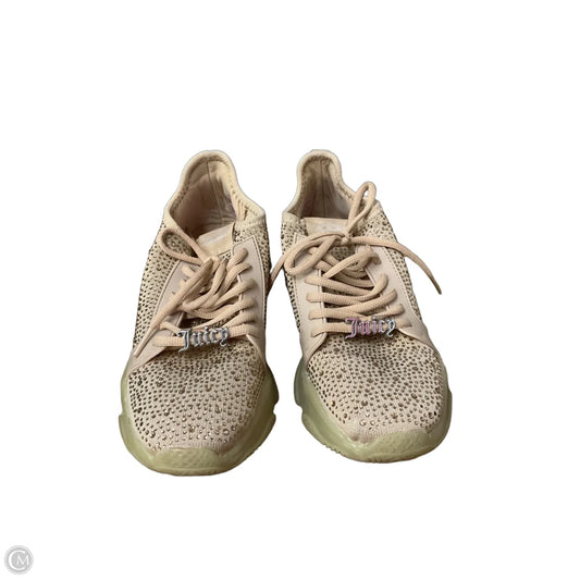 Shoes Sneakers By Juicy Couture In Tan, Size: 7