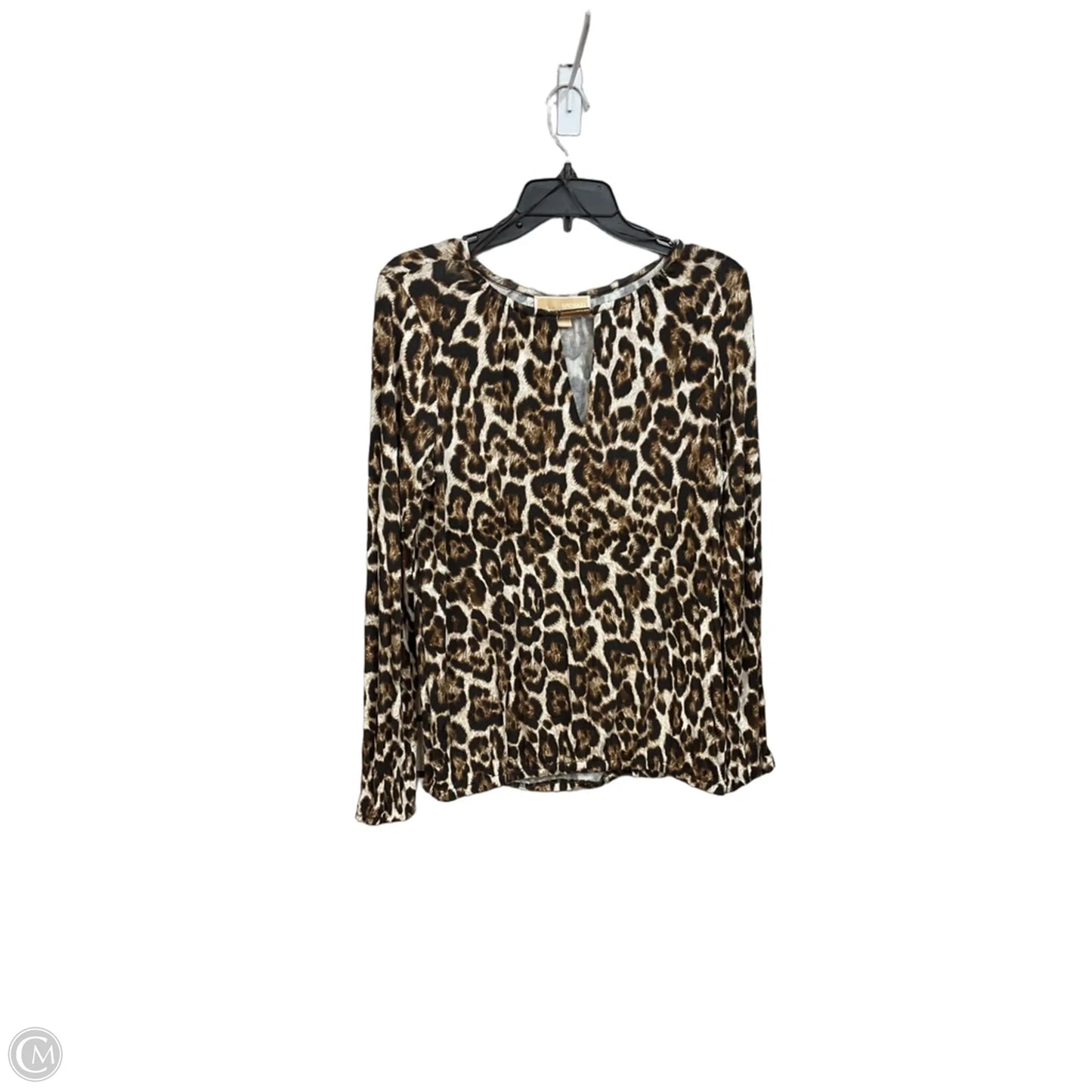 Top Sleeveless By Michael By Michael Kors In Animal Print, Size: Xs