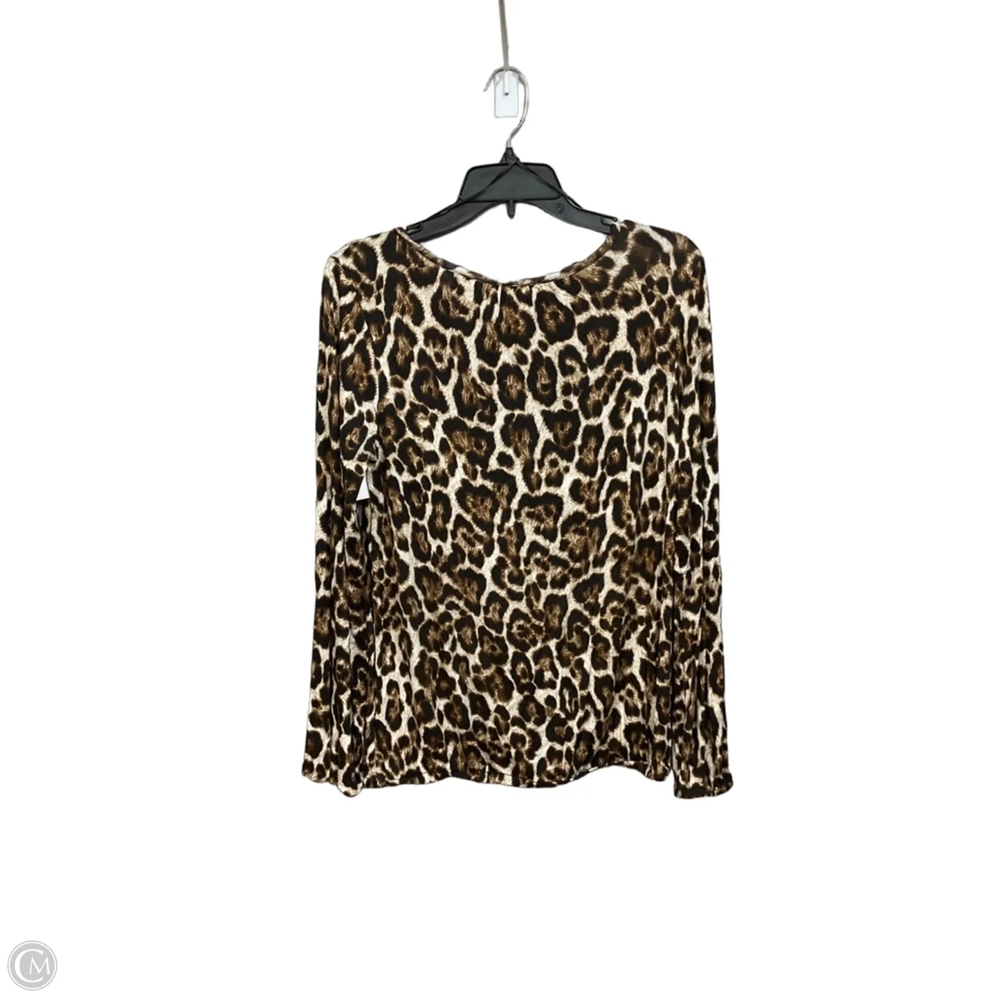 Top Sleeveless By Michael By Michael Kors In Animal Print, Size: Xs