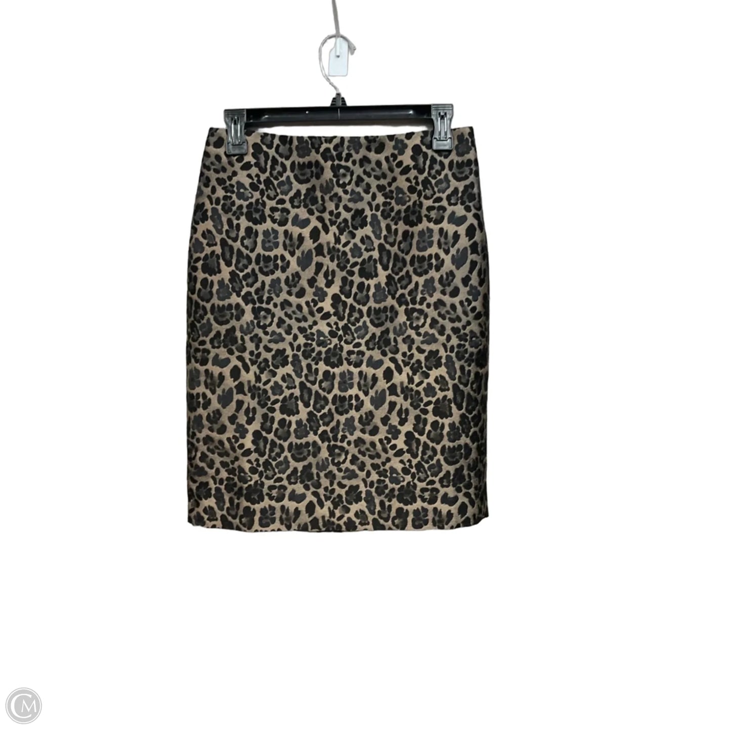 Skirt Midi By Ann Taylor In Animal Print, Size: 4