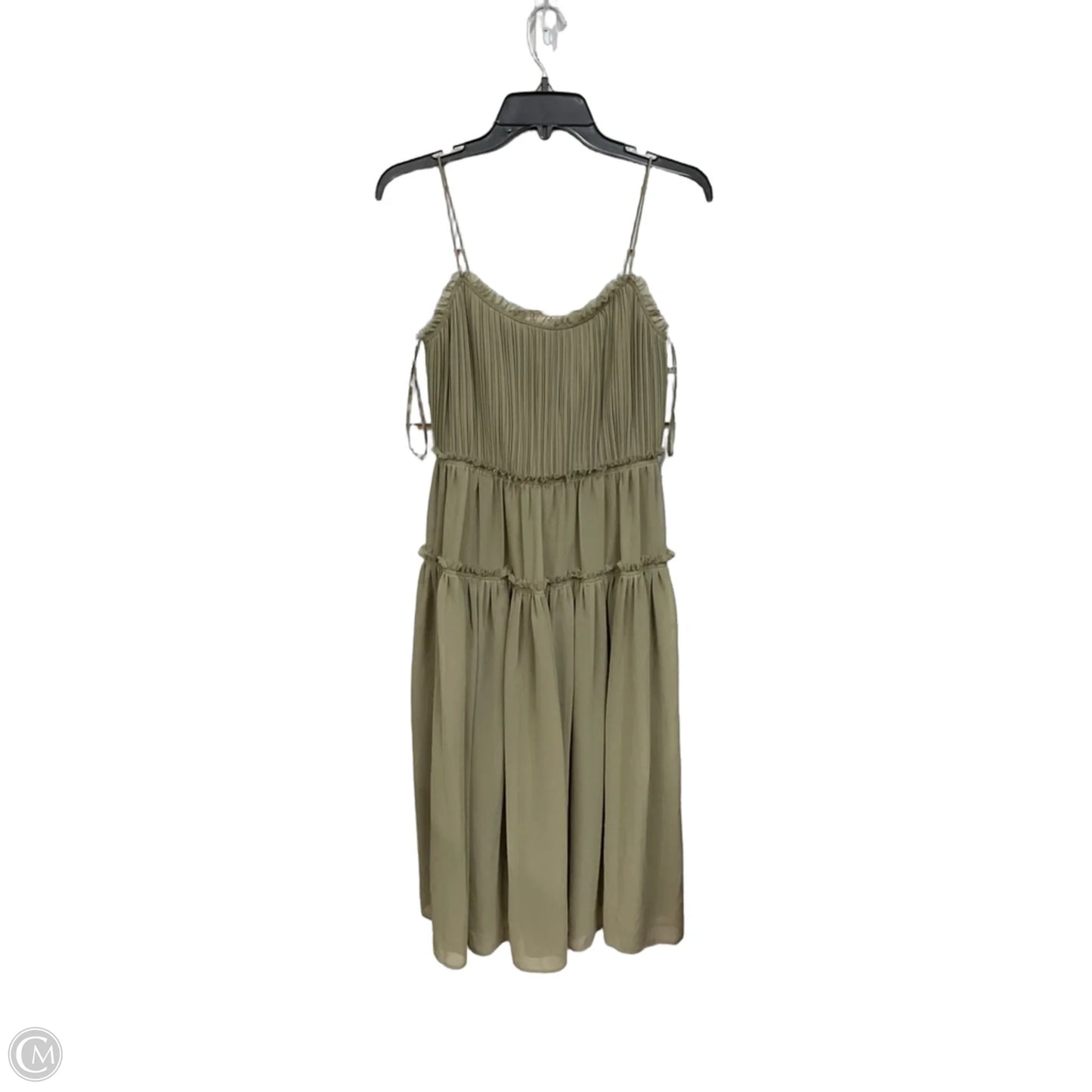 Dress Casual Maxi By Banana Republic In Green, Size: Xs