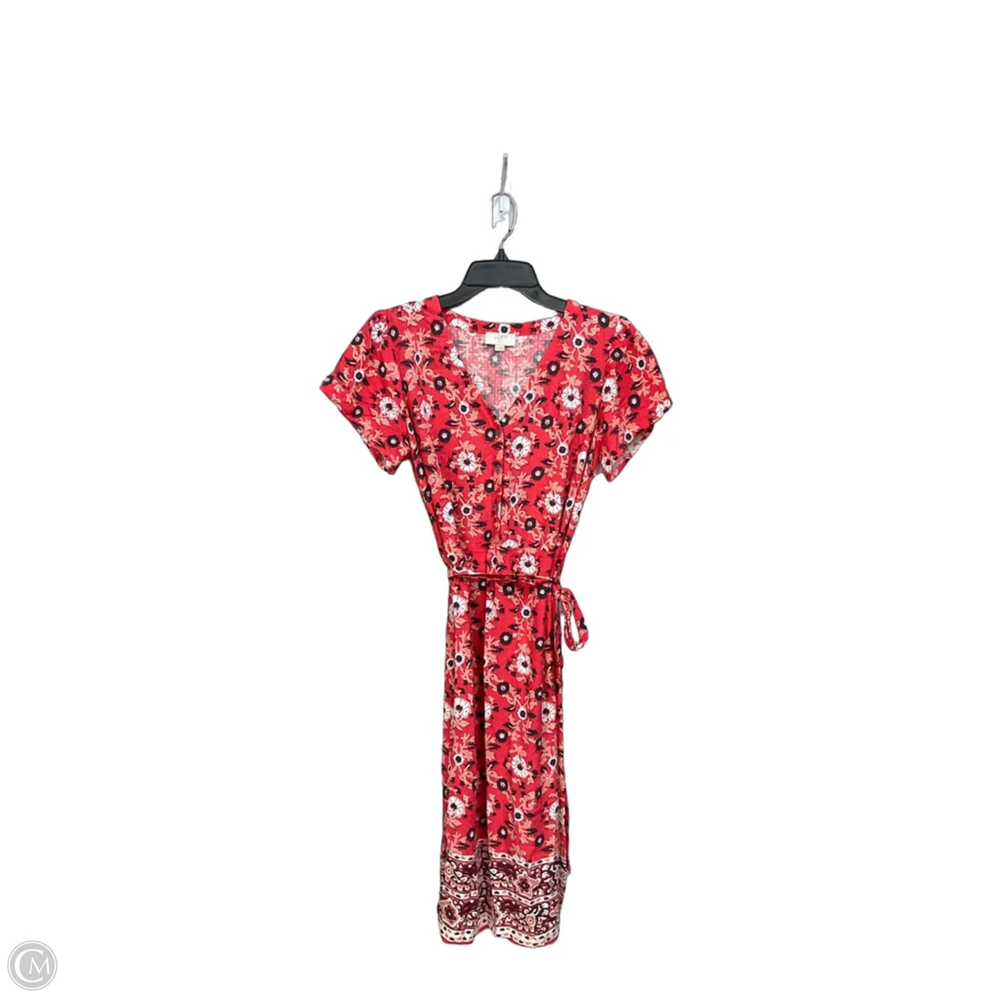 Dress Casual Short By Loft In Red, Size: Sp