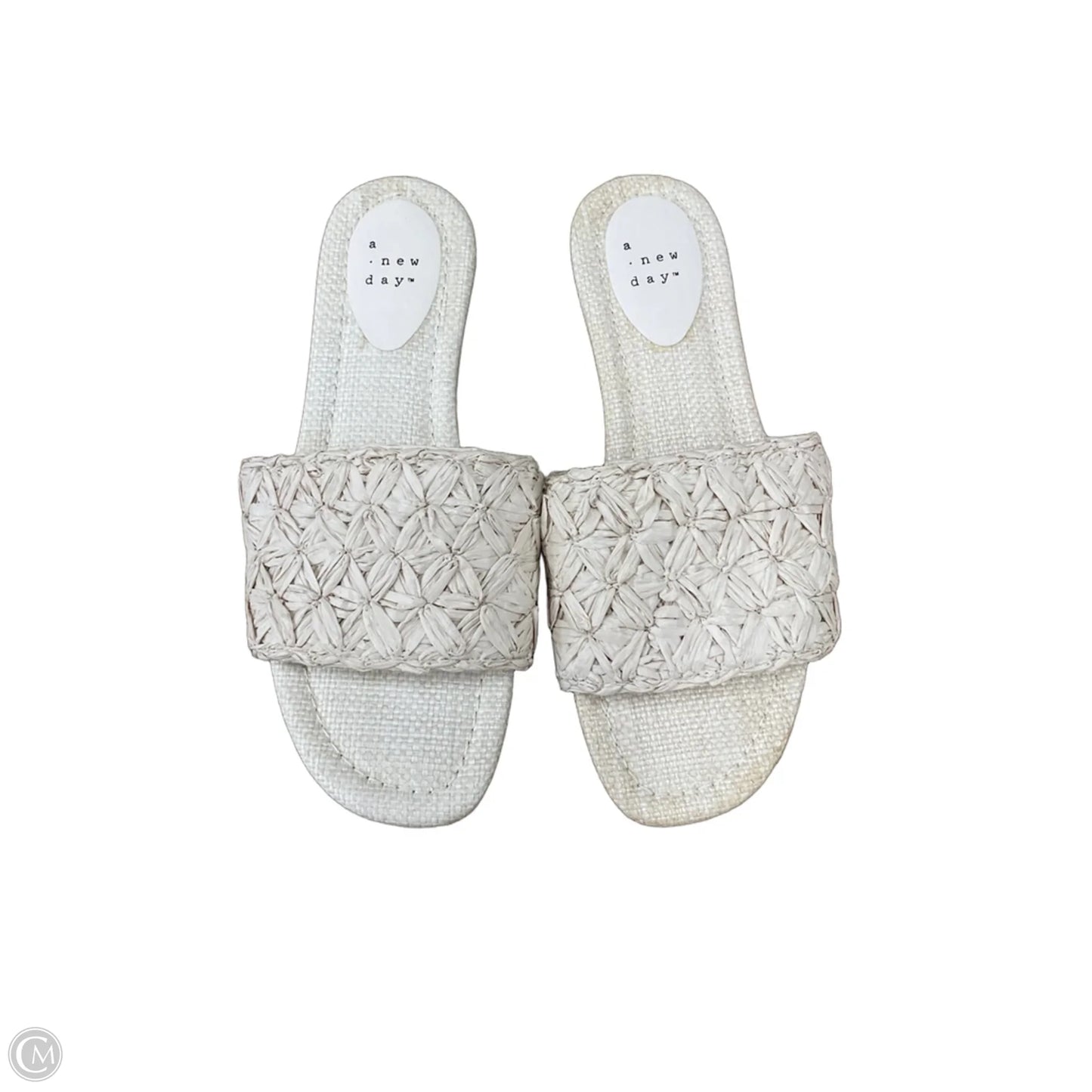 Sandals Flats By A New Day In White, Size: 6