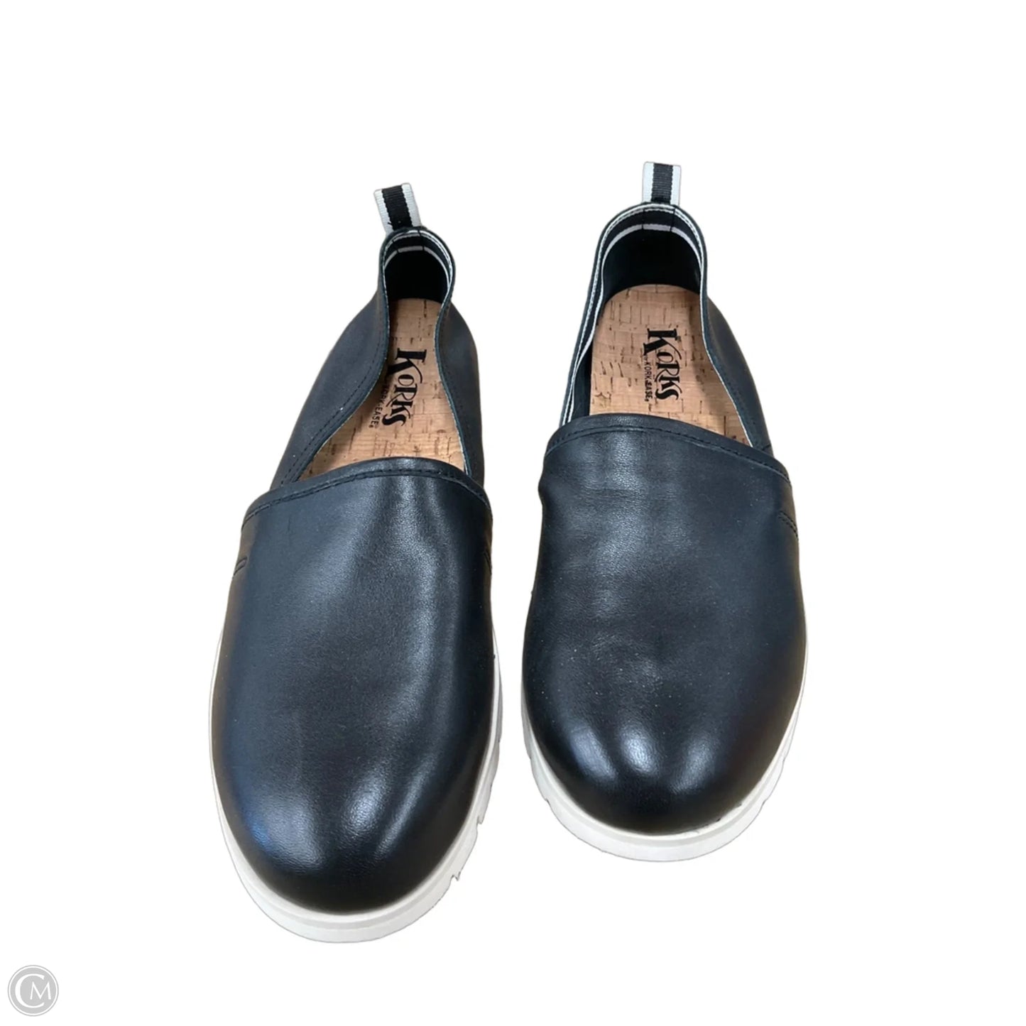 Shoes Flats By Korks In Black, Size: 9