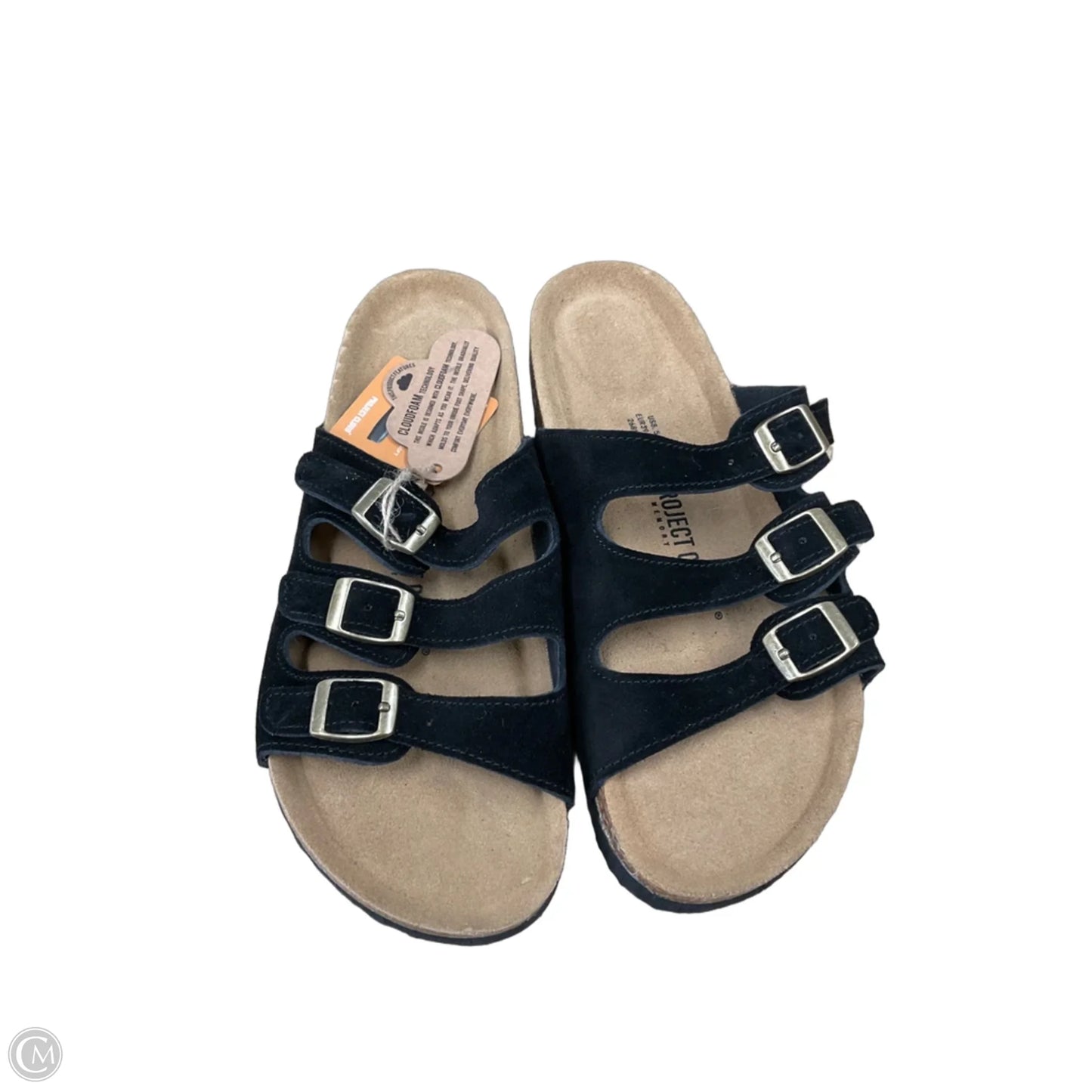 Sandals Flats By Cmc In Black, Size: 8.5