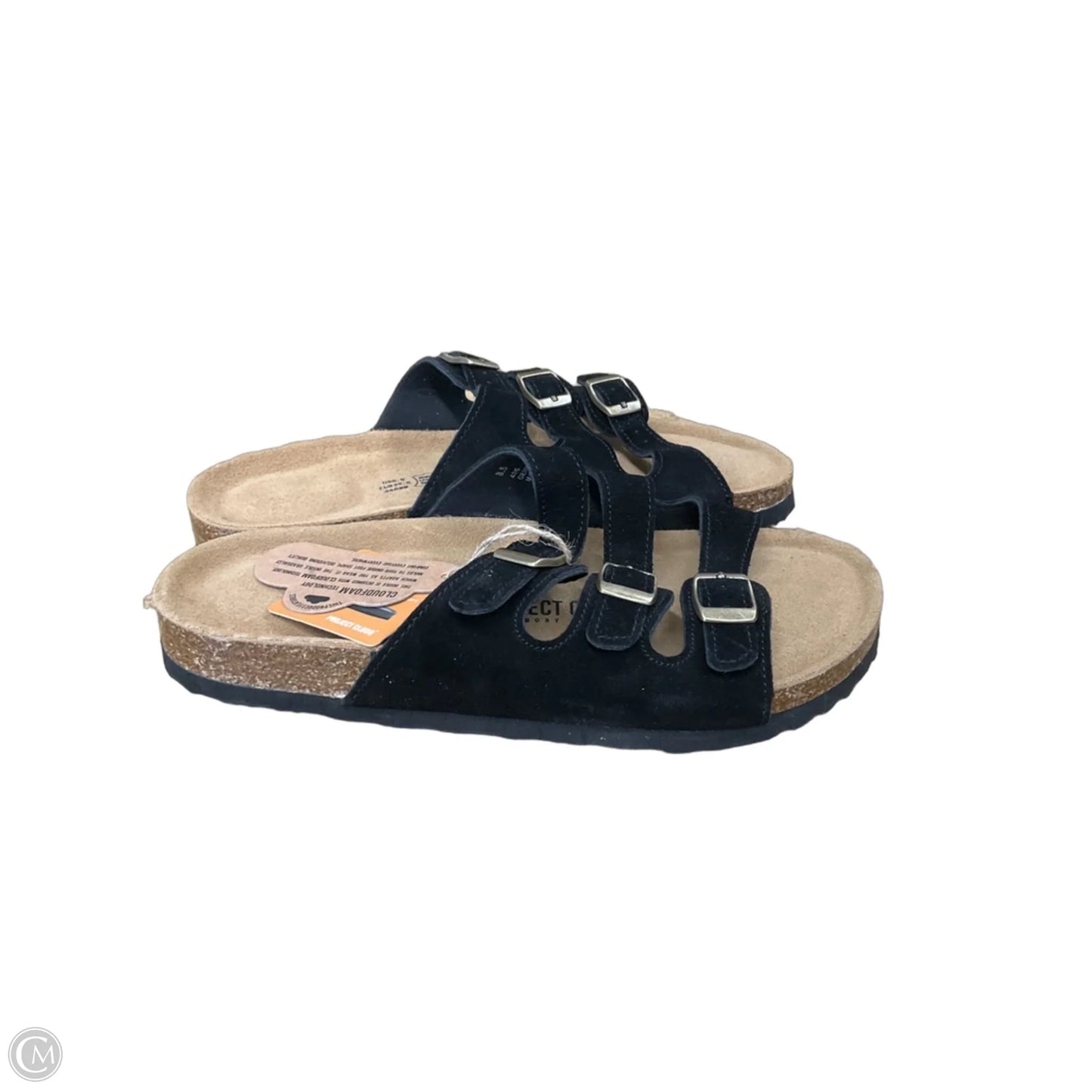 Sandals Flats By Cmc In Black, Size: 8.5