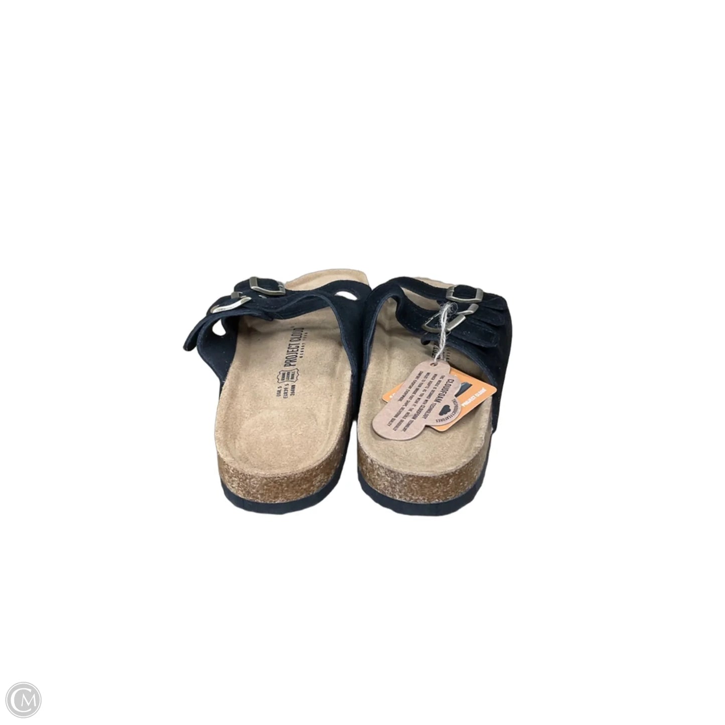 Sandals Flats By Cmc In Black, Size: 8.5